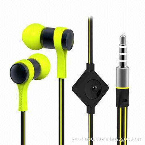 Perfect Wired Mobile Phone Headphones with 20Hz-20kHz Frequency Range and 3mW Rated Power